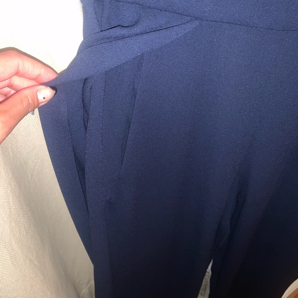 Jonathan Simkhai High Waisted Side Slit Pant - image 2